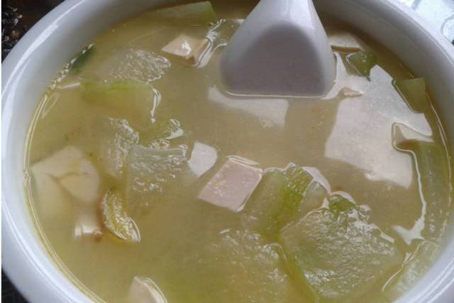 冬瓜豆腐湯
