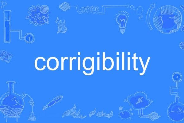 corrigibility corrigibility