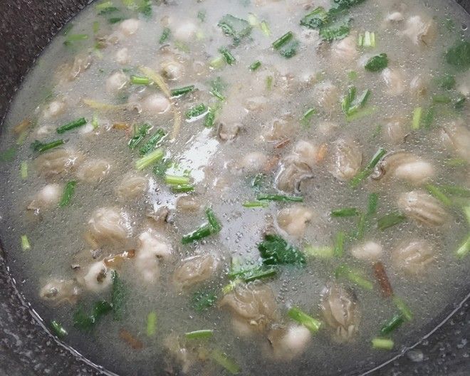 韭菜海蠣羹