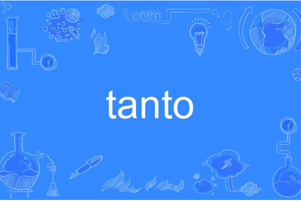 tanto