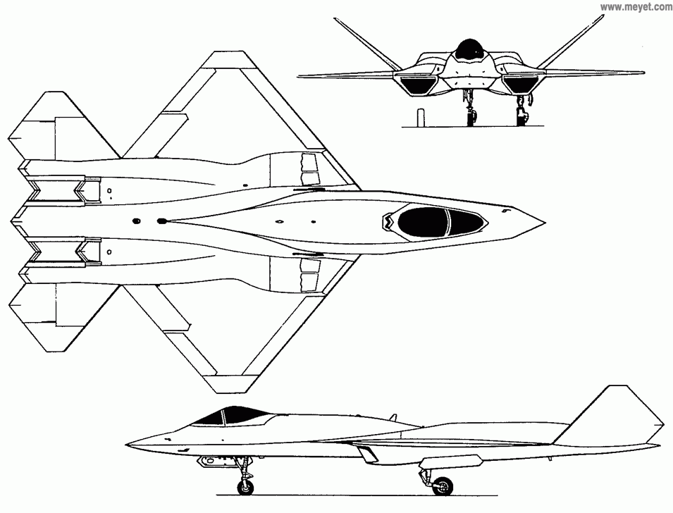 美國戰鬥機F-1——YF-23