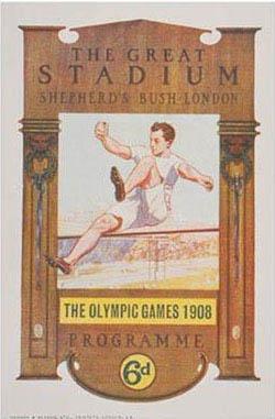 1908年倫敦奧運會海報