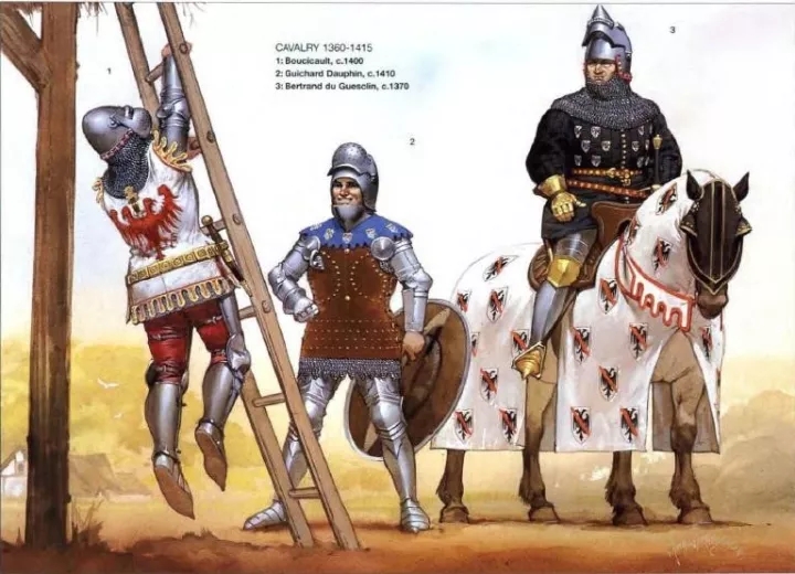 圍城戰期間 法國方面唯一的反擊來自一些諾曼第地方領主