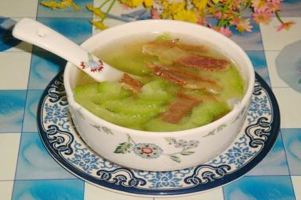 苦瓜臘肉湯 苦瓜臘肉湯