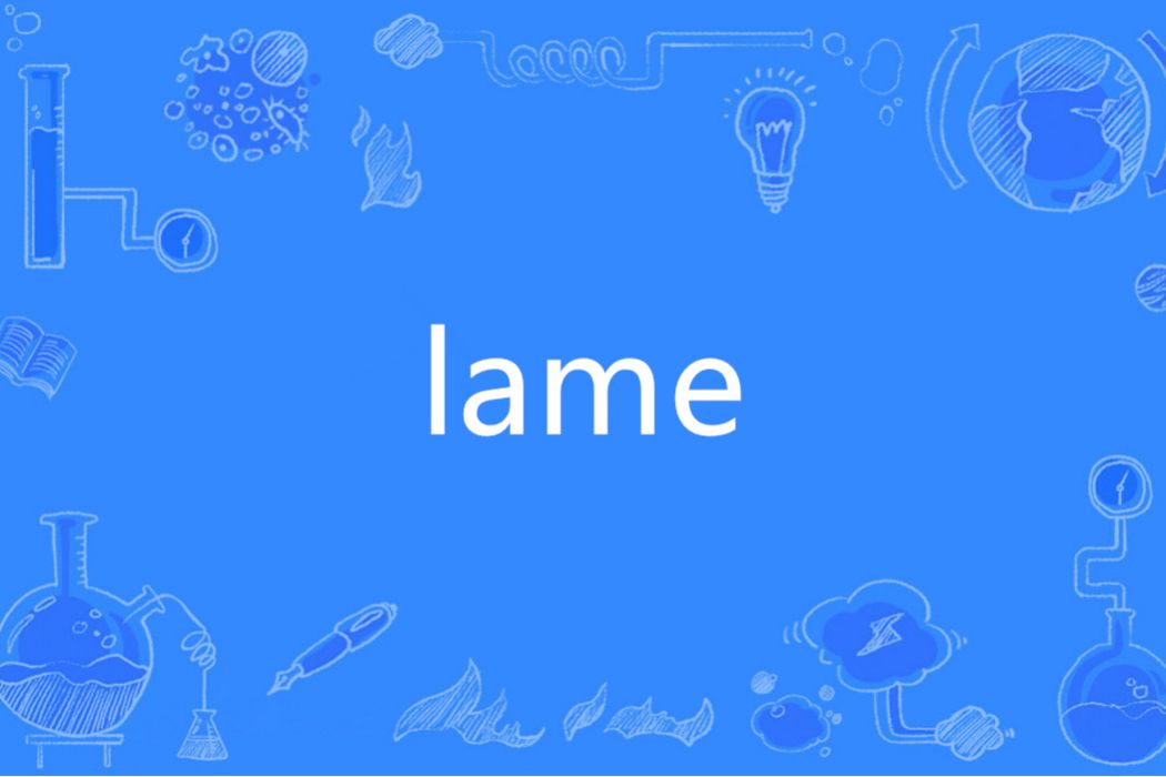 LAME(法語單詞) LAME(法語單詞)