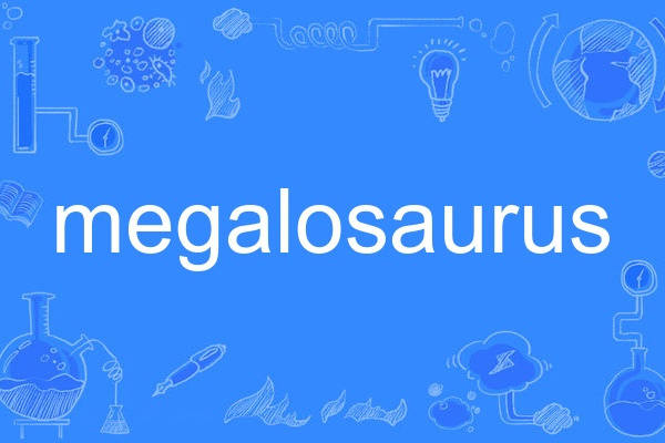 megalosaurus megalosaurus