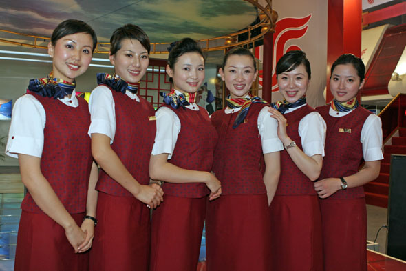 中國國際航空公司乘務員