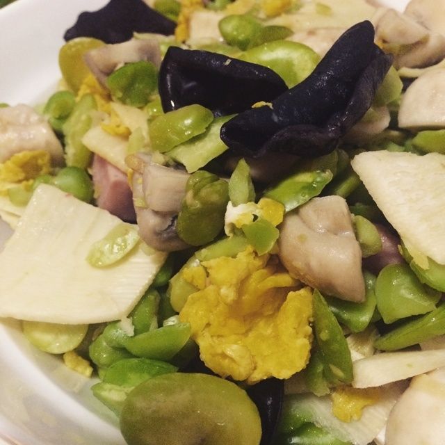 蠶豆雜炒 蠶豆雜炒