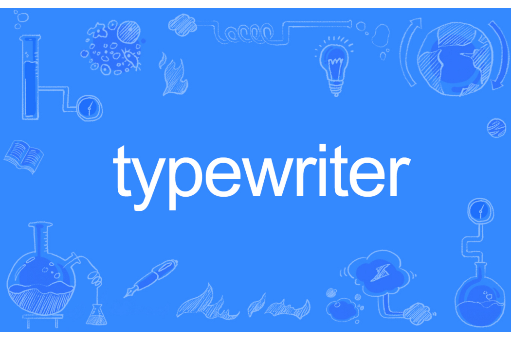 typewriter typewriter