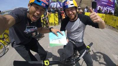 張京坤參加2017美國海獺腳踏車節