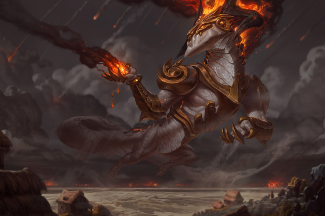 灰燼領主(遊戲《英雄聯盟》中奧瑞利安·索爾的皮膚) 灰燼領主(遊戲《英雄聯盟》中奧瑞利安·索爾的皮膚)