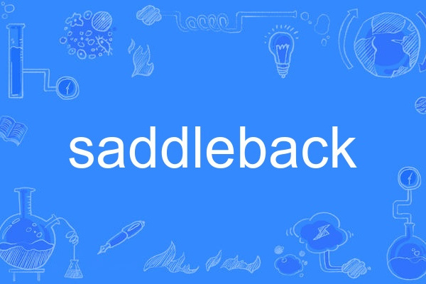 saddleback saddleback