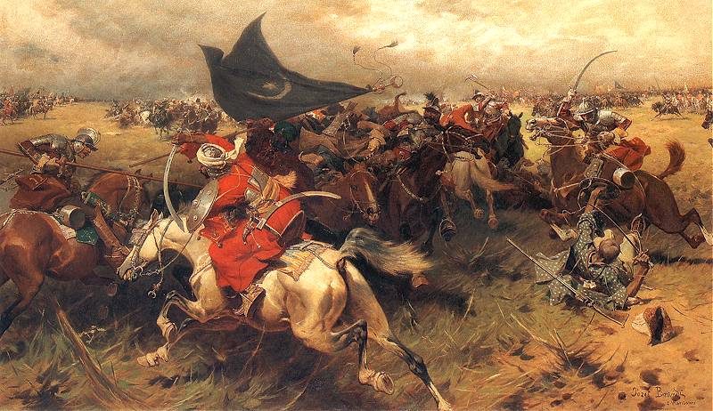 在維也納戰役中的奧斯曼西帕希騎兵