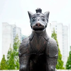 鎮安寺鐵牛