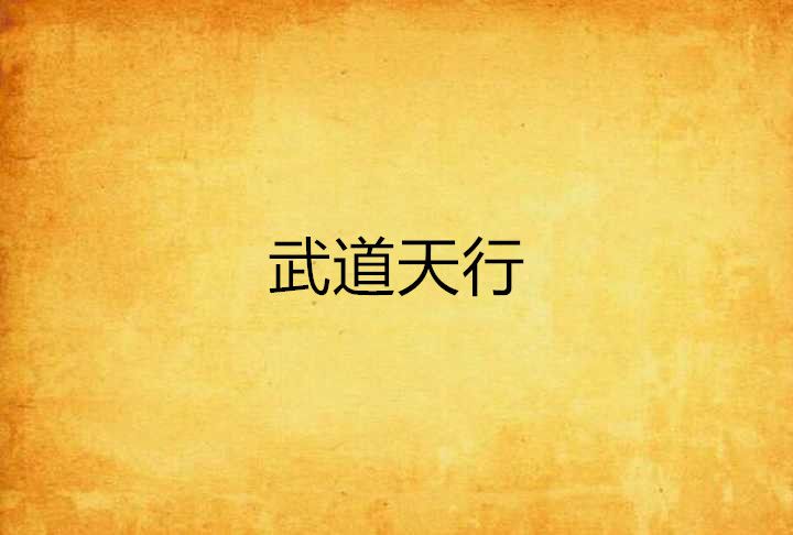 武道天行 武道天行