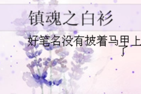 鎮魂之白衫 鎮魂之白衫