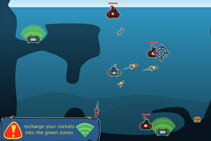 小潛艇遊戲畫面