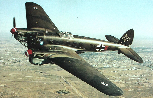 德國空軍HE-111轟炸機