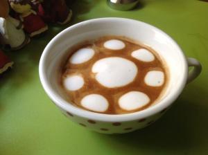 在家煮一杯好咖啡--拉花拿鐵 Love
