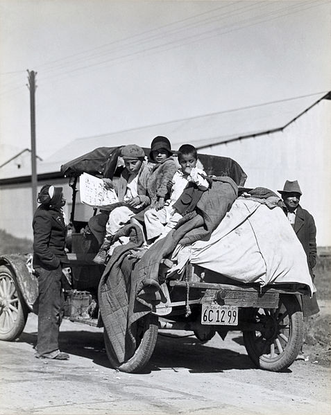1935年在美國加州的一個農民家庭