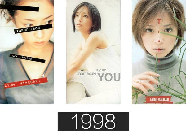 日本著名女歌手濱崎步於1998年4月8日出道