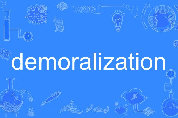 demoralization demoralization