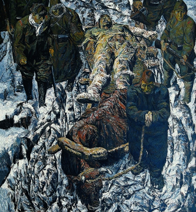楊靖宇將軍(胡悌麟1984年創作的油畫)