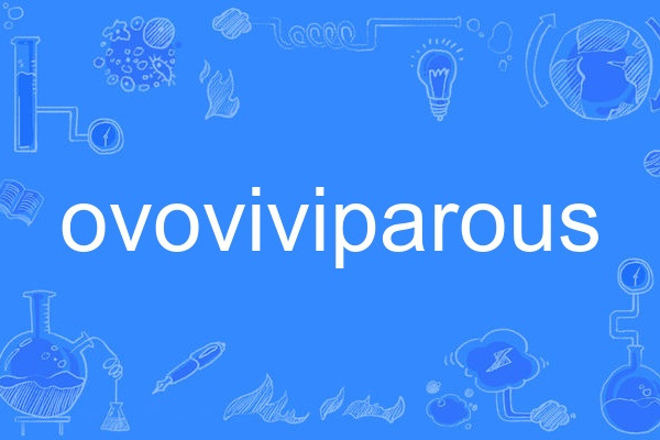ovoviviparous ovoviviparous