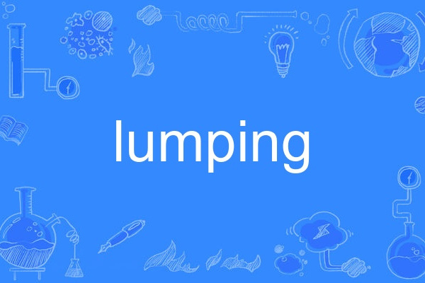 lumping lumping