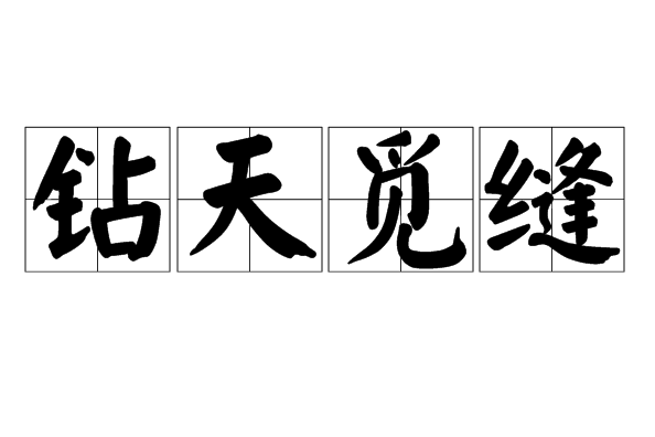 鑽天覓縫 鑽天覓縫