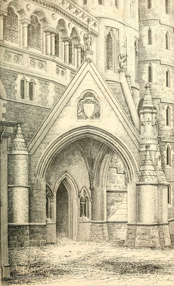 歷史文獻中描繪的19世紀建校初期的亞伯大學