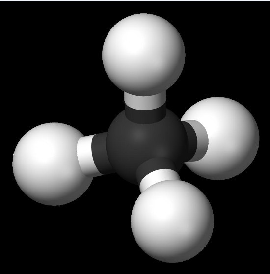 甲烷(CH₄（CH₄）)