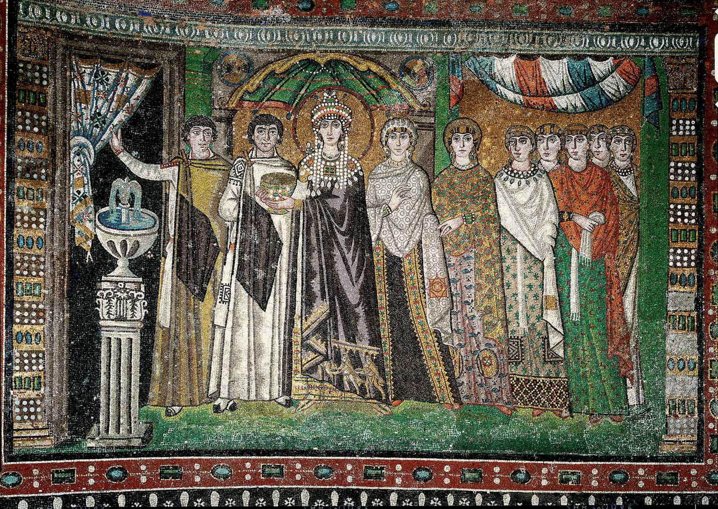狄奧多拉皇后及其隨從（拉韋納，547年）