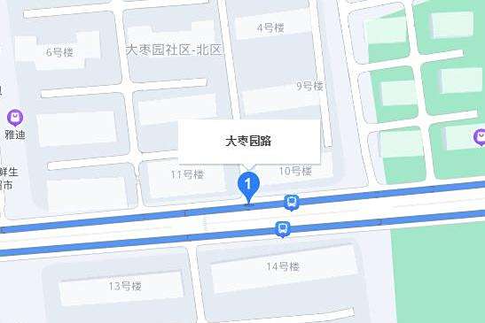 大棗園路 大棗園路