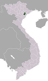 海陽省在越南的位置