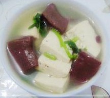 羊血豆腐湯