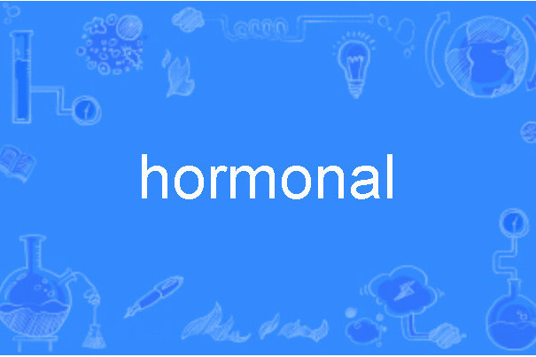 hormonal hormonal
