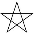 五角星(五角星形) 五角星(五角星形)