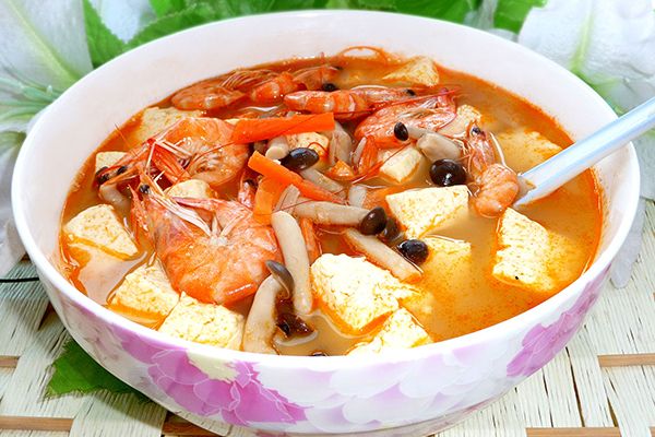 明蝦豆腐 明蝦豆腐