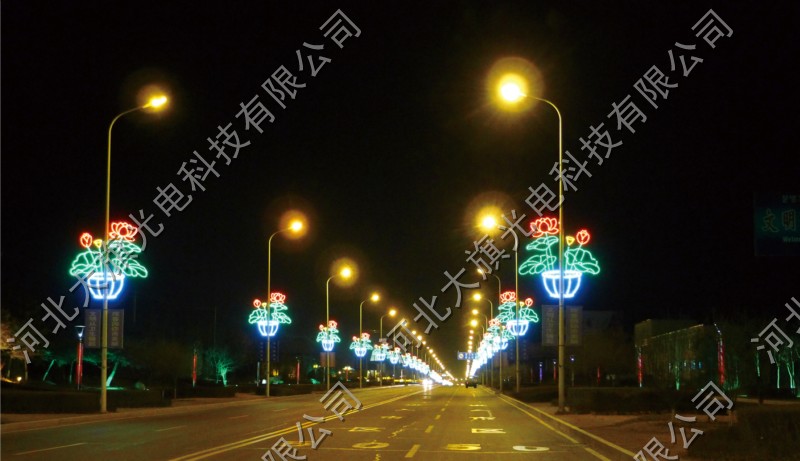 燈光長廊·荷花·琿春市光文化
