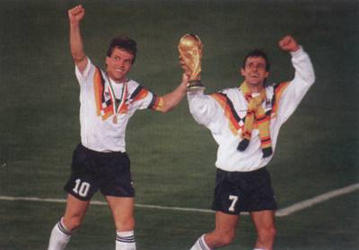 奪得1990年世界盃
