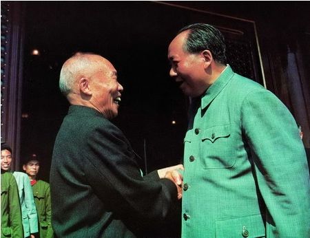 毛澤東與李宗仁