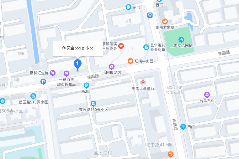 蓮園路555弄小區 蓮園路555弄小區
