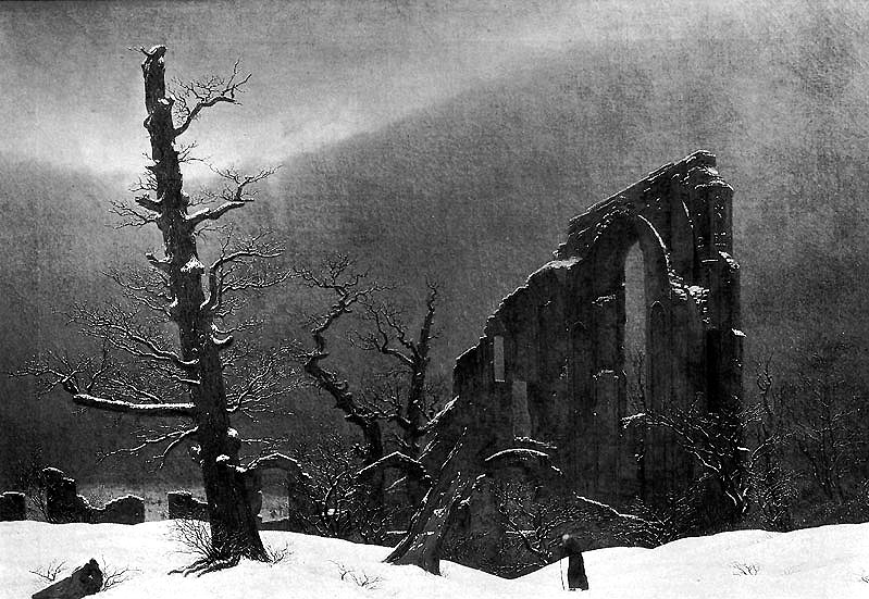 冬季修道院廢墟