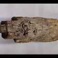 新石器時代河姆渡文化雙凸榫木構