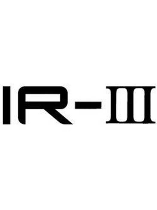 IR-III IR-III