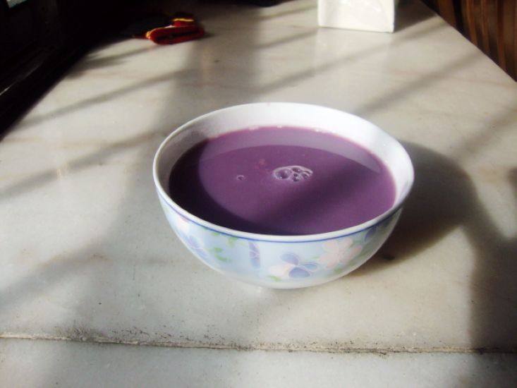 米香紫薯豆漿