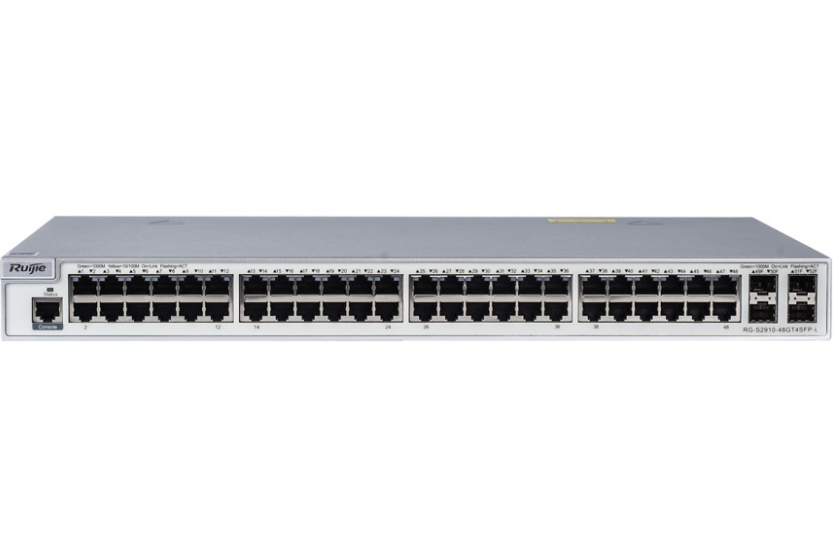 銳捷網路RG-S2910-48GT4SFP-L 銳捷網路RG-S2910-48GT4SFP-L