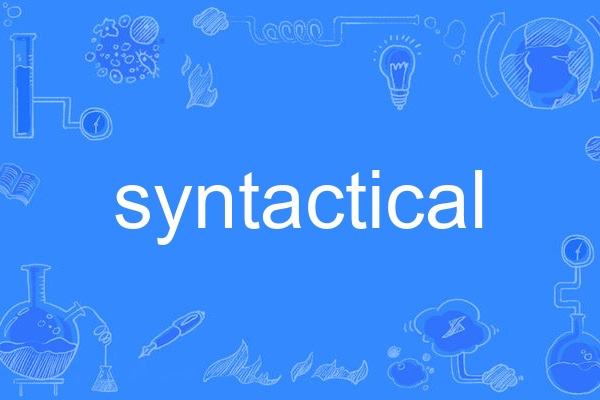 syntactical syntactical