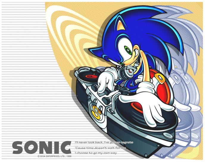 Sonic as a Disc Jockey